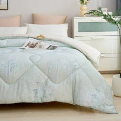 Orabe Floral TENCEL™ Lyocell All Season Comforter 19 Orabe Floral TENCEL™ Lyocell All Season Comforter -qbedding store Orabe Tencel All Season Comforter 4