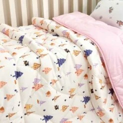 Baby Forest Partner Cartoon Cotton All Season Comforter -qbedding store PKForest Partner Baby Cotton All Season Comforter 3