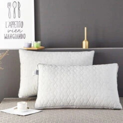 Hypoallergenic Down Alternative Pillow -qbedding store PiloMio Down Polyester 4