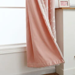 Rosey Breeze Floral Double Layer Curtain -qbedding store PiloMio Goose Down Memory Foam Dual Pillow 11