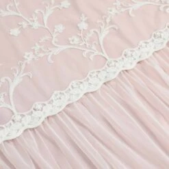 Rosey Breeze Floral Double Layer Curtain -qbedding store PiloMio Goose Down Memory Foam Dual Pillow 13