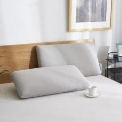 Medium/Low- Loft Memory Foam Pillow -qbedding store PiloMio Memory Foam 9