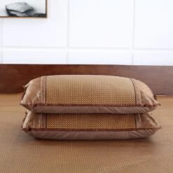 Plaid Bing Si Rattan Pillow Sham 12 Plaid Bing Si Rattan Pillow Sham -qbedding store Plaid BgSi Rattan Sham 1