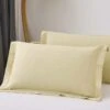 Psi-Tender Yellow Pattern Cotton Pillow Sham