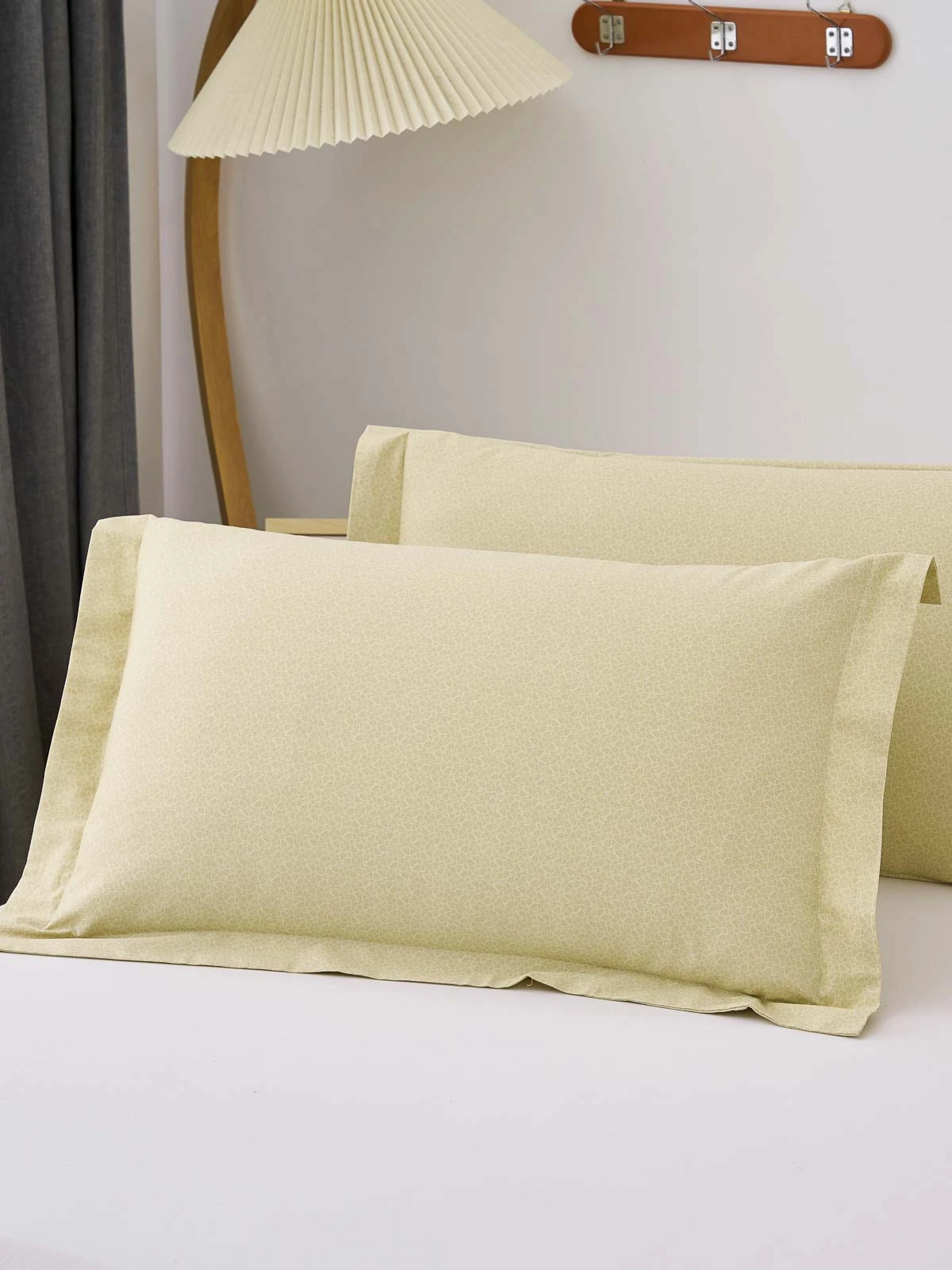 Psi-Tender Yellow Pattern Cotton Pillow Sham 3 Psi-Tender Yellow Pattern Cotton Pillow Sham