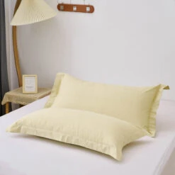 Psi-Tender Yellow Pattern Cotton Pillow Sham 25 Psi-Tender Yellow Pattern Cotton Pillow Sham -qbedding store Psi Tender Yellow Pattern Cotton Pillow Sham 3 2ad4215c e593 41f4 a775 56f54ebd3700