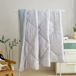 Ramona Pattern TENCEL™ Lyocell All Season Comforter -qbedding store Ramona Tencel All Season Comforter 12