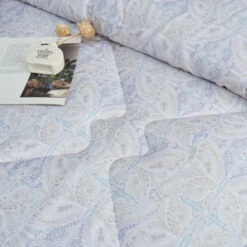 Ramona Pattern TENCEL™ Lyocell All Season Comforter -qbedding store Ramona Tencel All Season Comforter 7