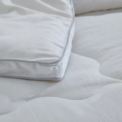 Solid White Soybean Fiber Winter Duvet Insert -qbedding store Solid White Soybean Fiber 2