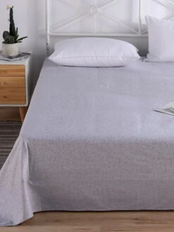 Stormy Ikat Cotton Flat Sheet