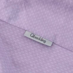 Theta Lilac Purple Pattern Cotton Fitted Sheet -qbedding store Theta Lilac Purple Cotton Fitted Sheet 7
