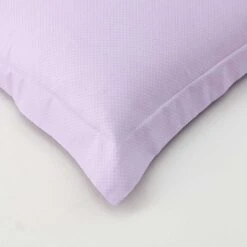 Theta Lilac Purple Pattern Cotton Pillow Sham -qbedding store Theta Lilac Purple Pattern Cotton Pillow Sham 3