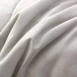 Upsilon Smoky Gray Pattern Cotton Light Comforter -qbedding store Upsilon Pattern Light Comforter 5