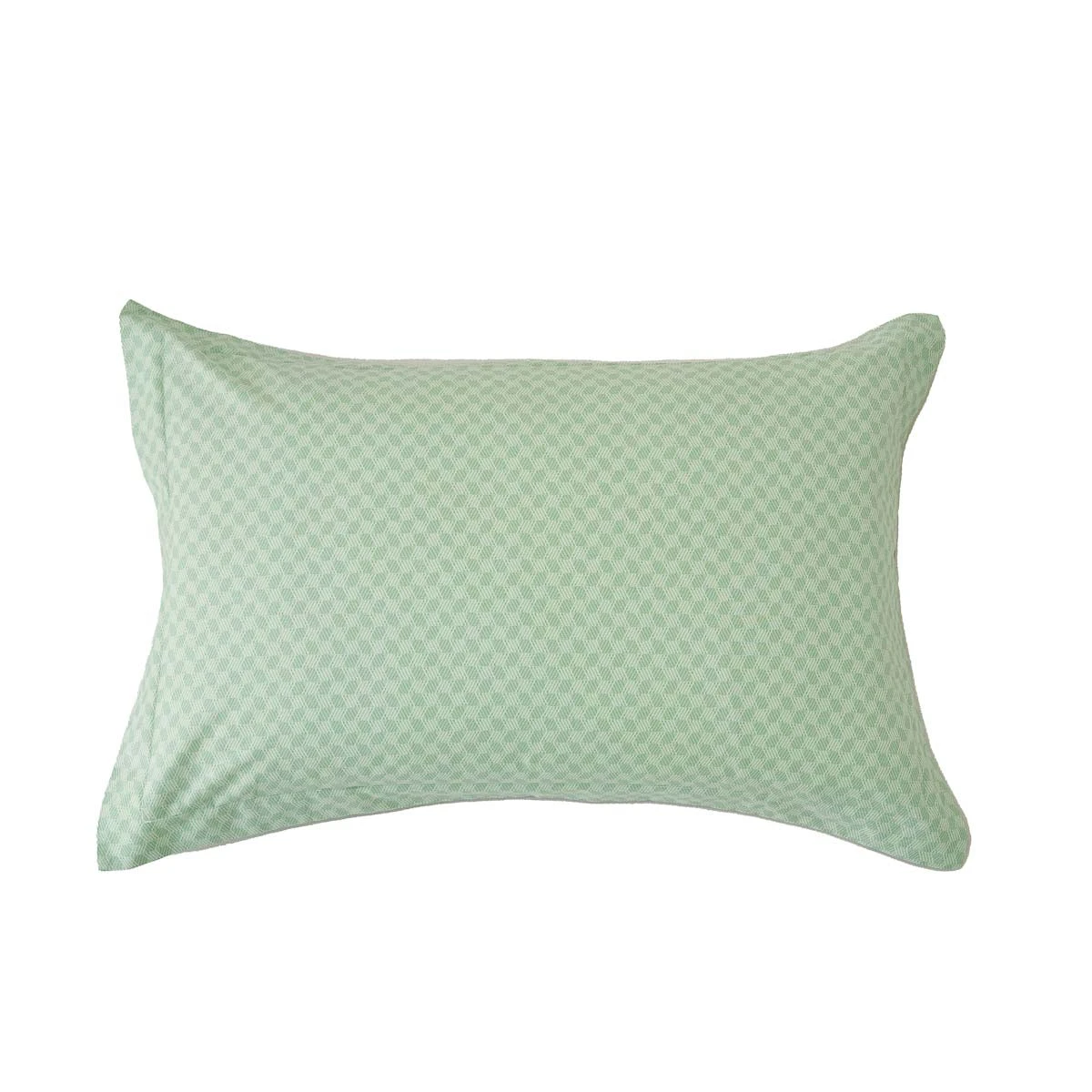 Xi Matcha Green Pattern Cotton Pillow Sham 11 Xi Matcha Green Pattern Cotton Pillow Sham - Image 9