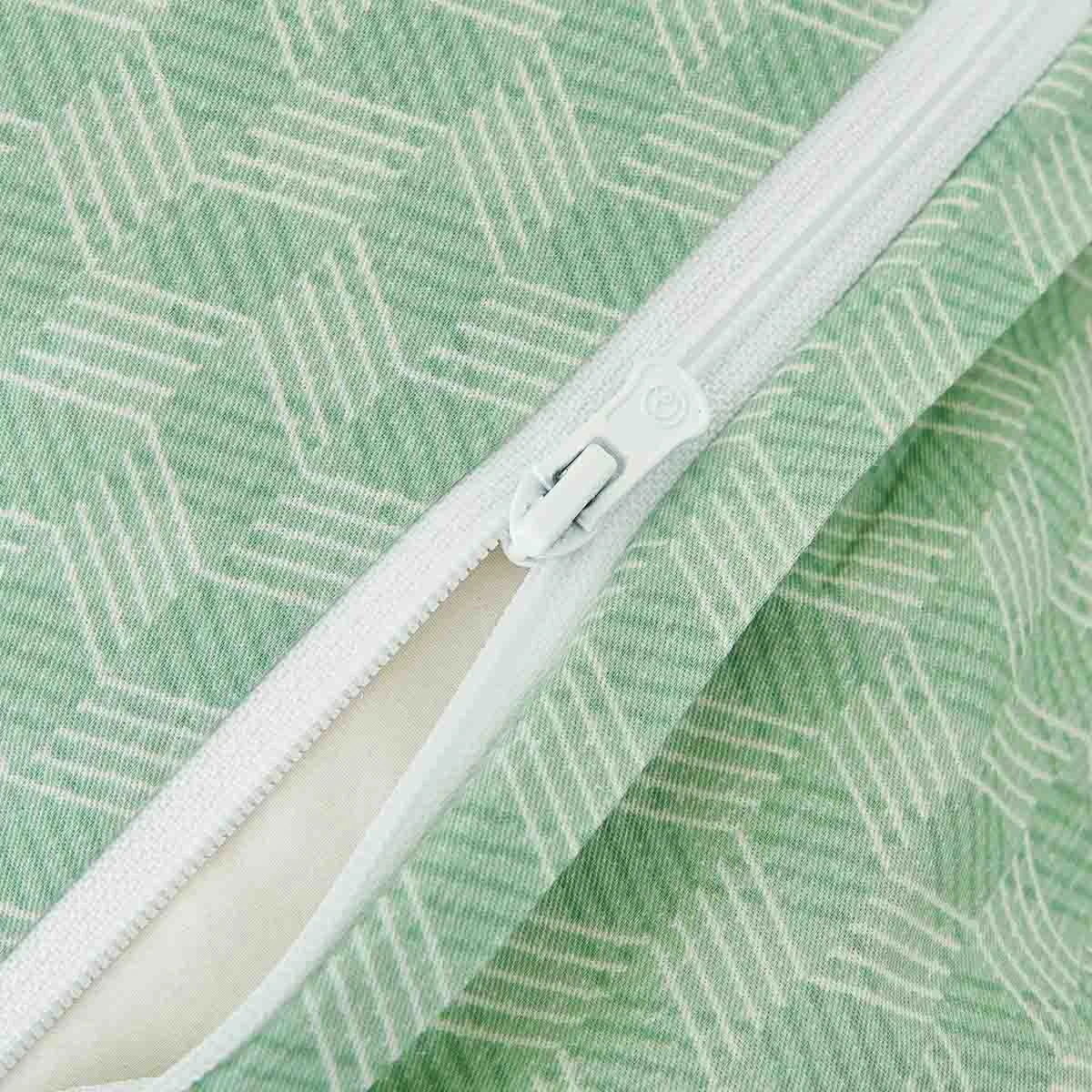 Xi Matcha Green Pattern Cotton Duvet Cover 10 Xi Matcha Green Pattern Cotton Duvet Cover - Image 8