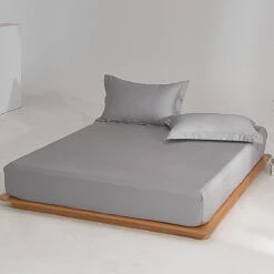 Rio Gray Premium Cotton Fitted Sheet 14 Rio Gray Premium Cotton Fitted Sheet -qbedding store Y00 1375 8c497224 505c 498d 8736 acced9c6bc59