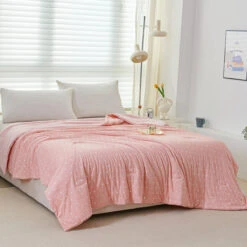 Lithe Polka Dot Cotton Light Comforter -qbedding store Y00 1515
