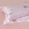 Rosy TENCEL™ Pillow Sham X2P -qbedding store Y00 1542