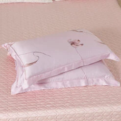 Rosy TENCEL™ Pillow Sham X2P 9 Rosy TENCEL™ Pillow Sham X2P -qbedding store Y00 1542 2