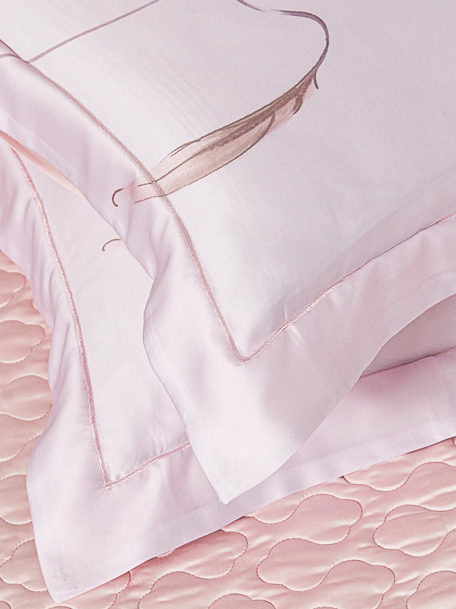 Rosy TENCEL™ Pillow Sham X2P 4 Rosy TENCEL™ Pillow Sham X2P - Image 2