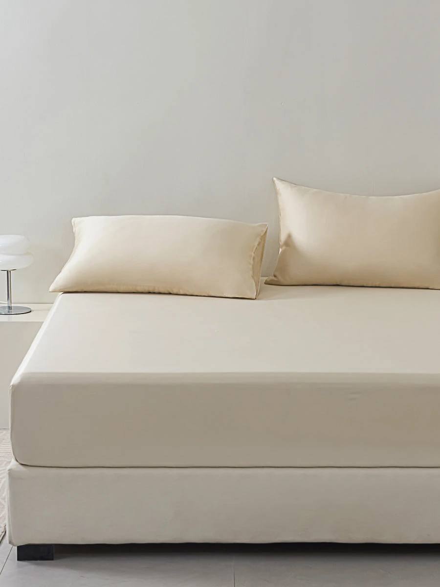 Phantom Gold Tencel™ Fitted Sheet 3 Phantom Gold Tencel™ Fitted Sheet