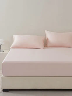Dreamy Pink Tencel™ Fitted Sheet